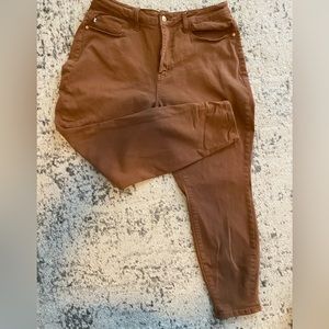 Judy Blue Slim Jean Terracotta color